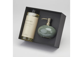 Gift box Ugo soap dispenser Forest & Paris soap Agrumes