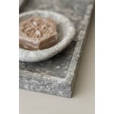 Rechthoekige tray CONOR kleur Greige, (grijs / beige)