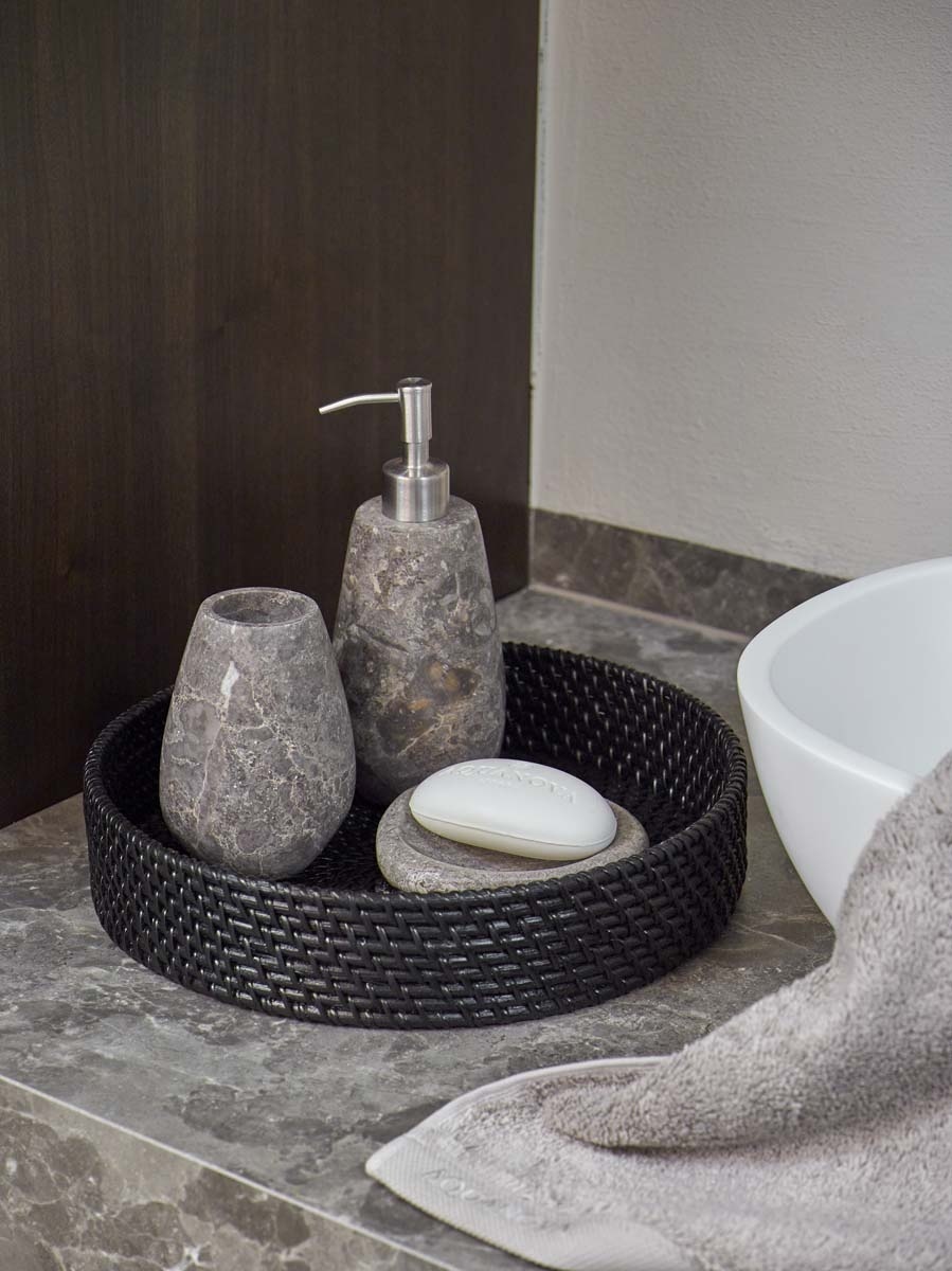 Tissue holder CONOR color Greige, (gray)