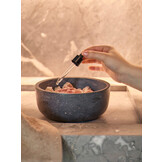 Bowl with lid HAMMAM Dark Gray (HAMSHM-98)