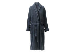 LONDON bathrobe Steel-958
