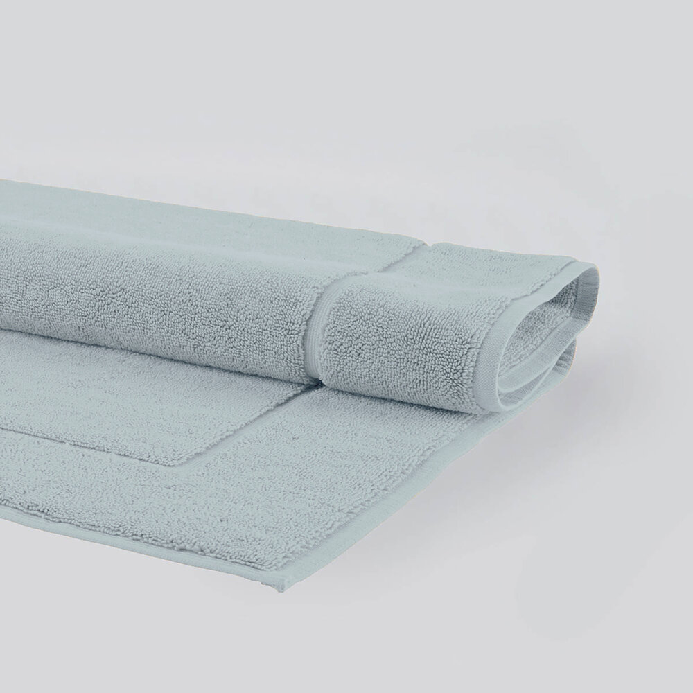 Aquanova bath mat London - color light blue - 60x60, 60x100, 70x120 cm - Bath  & Living