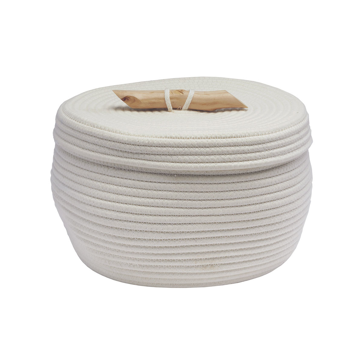 Storage basket OTIS color Ivory-10 (ivory / white)