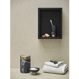 Aquanova COLE wandplank kubus Black