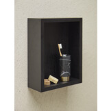 Wall shelf cube COLE color Black-09