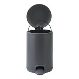 Pedal bin KAZ color Dark Gray-98 (gray) 3 liters