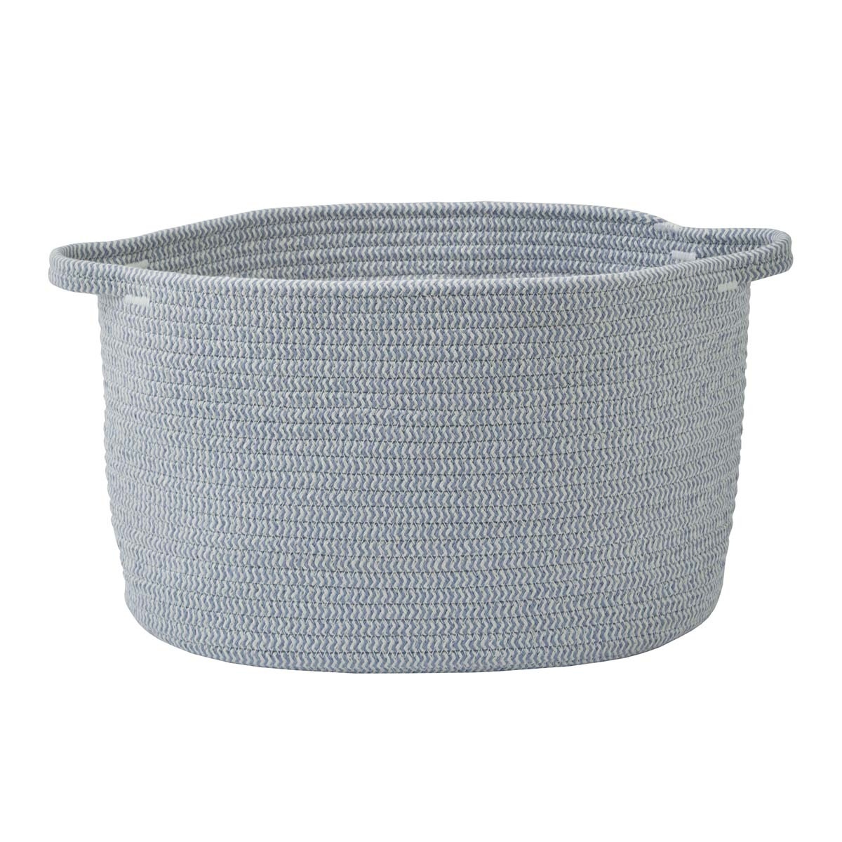 Storage basket RENA medium - color Ice (light blue)