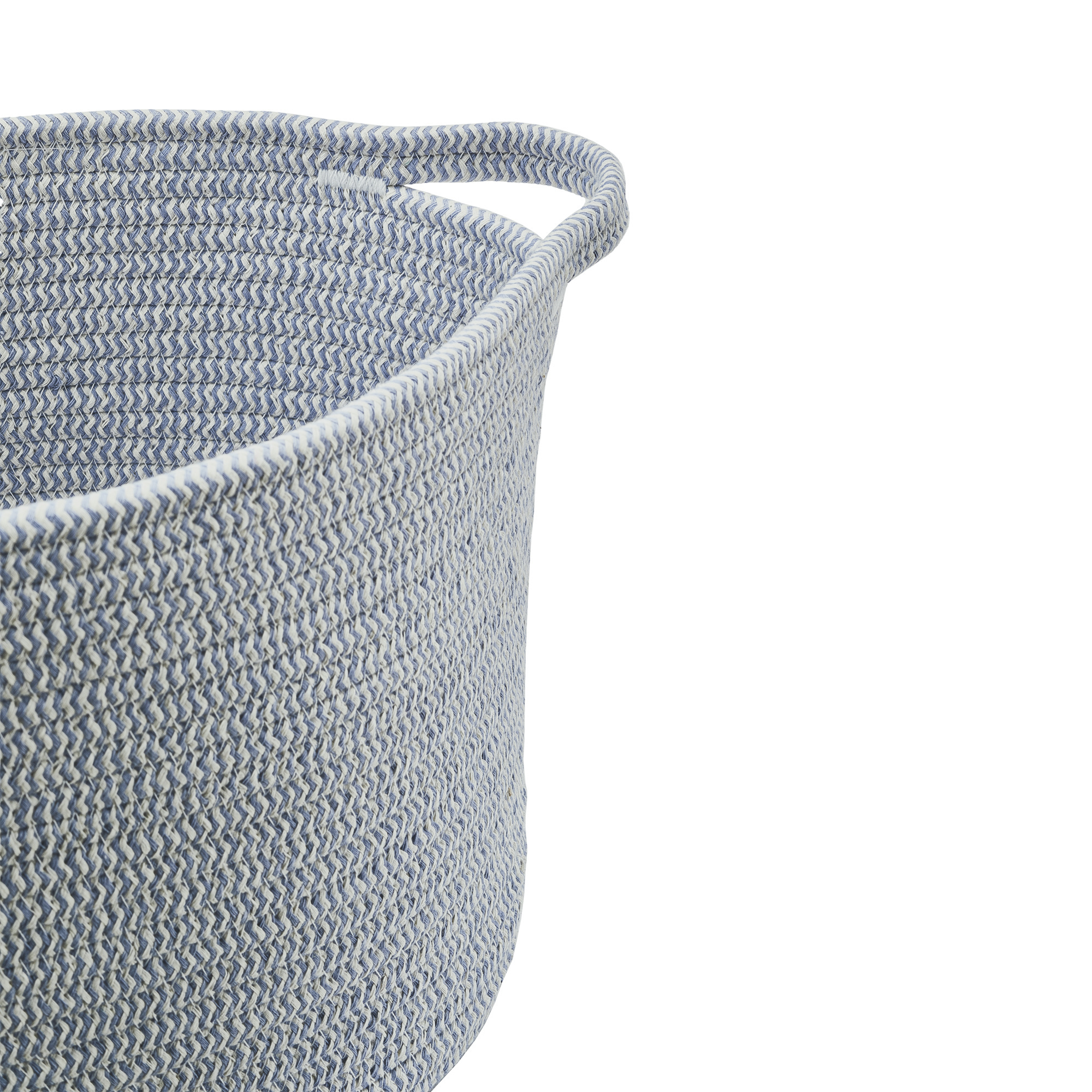 Storage basket RENA medium - color Ice (light blue)