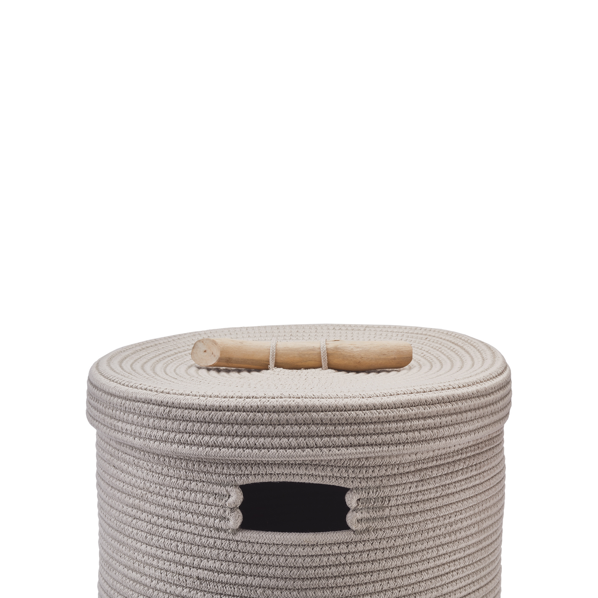 Aquanova OTIS laundry basket Truffle