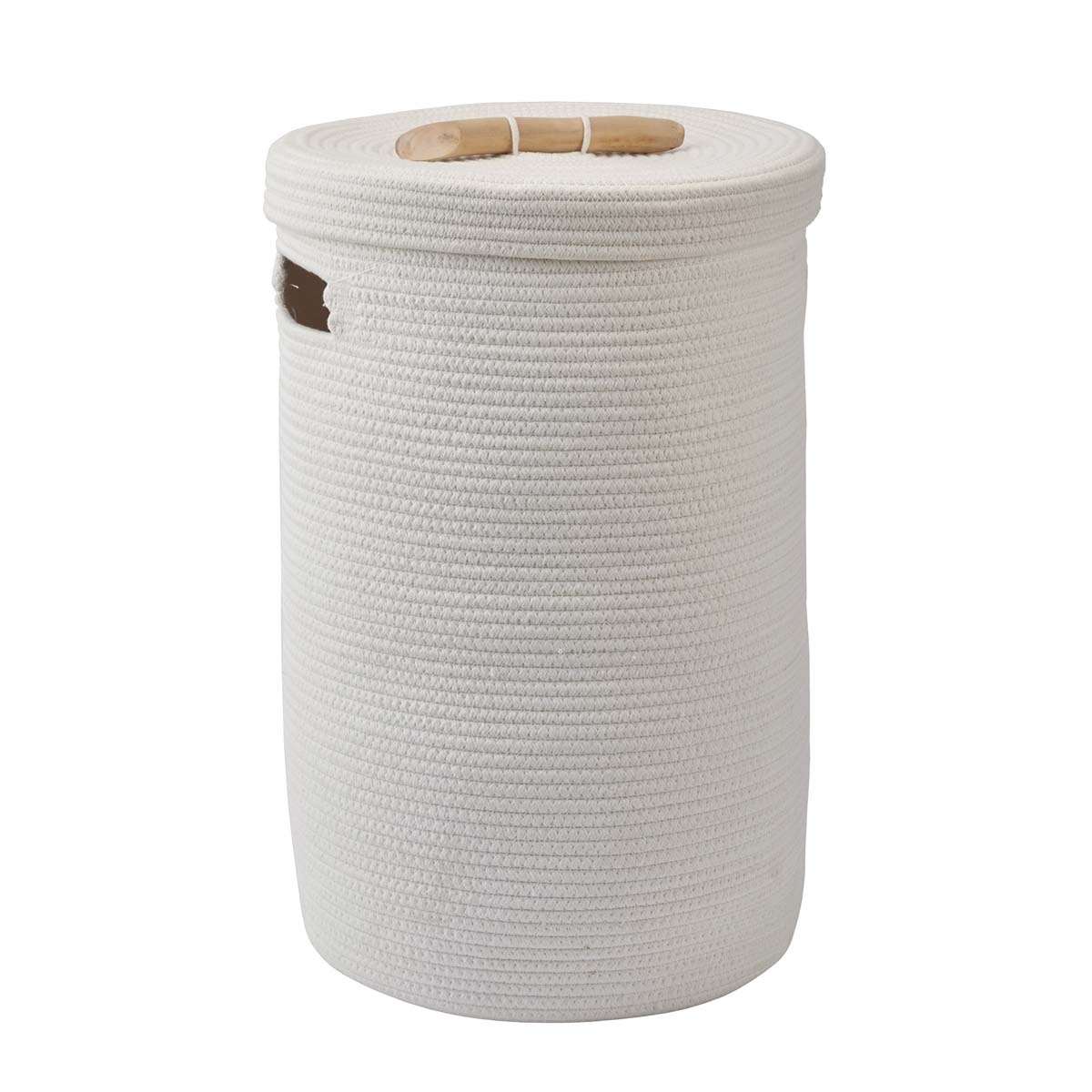 Laundry basket OTIS color Ivory-10 (ivory / white)