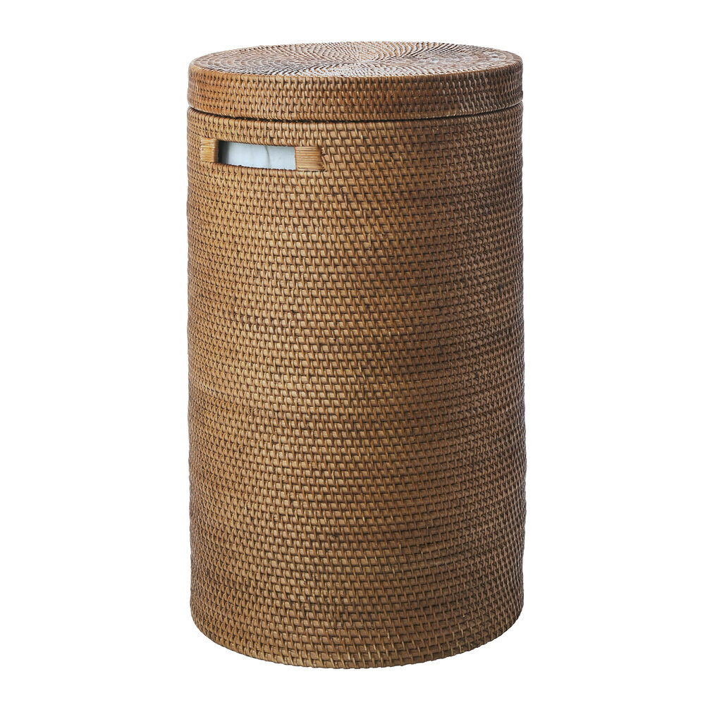 Wicker laundry sale baskets with lid