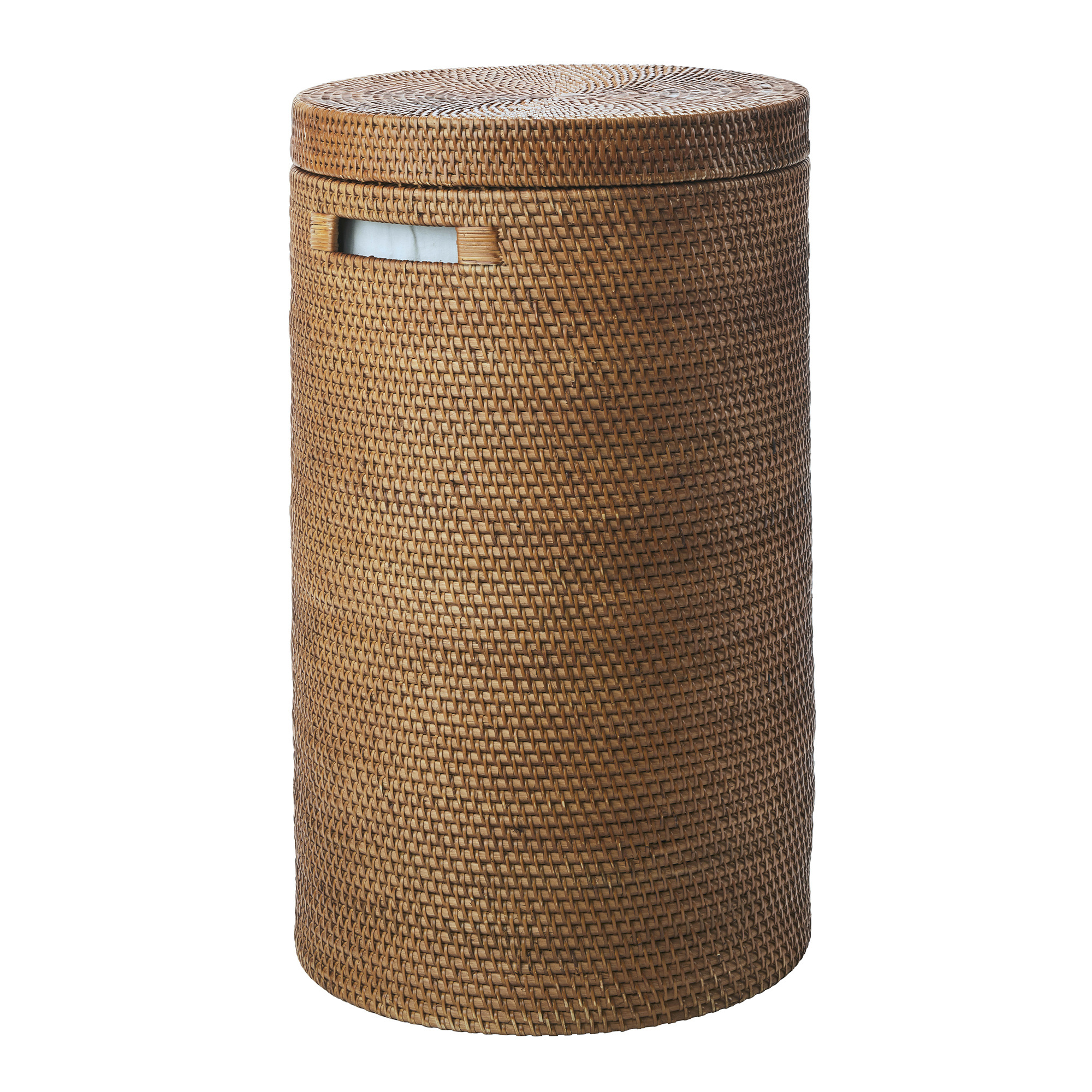 Laundry basket with lid CINO color Ginger (brown)
