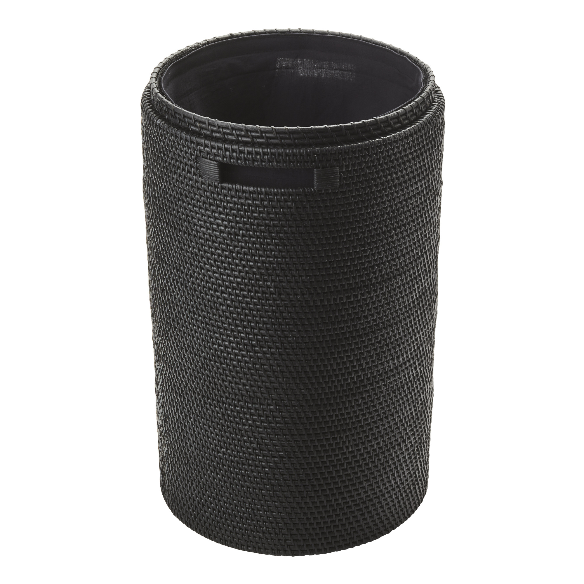 Aquanova CINO wasmand met deksel Black