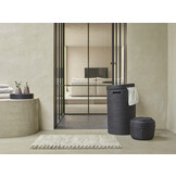 Wasmand met deksel CINO kleur Black (zwart)