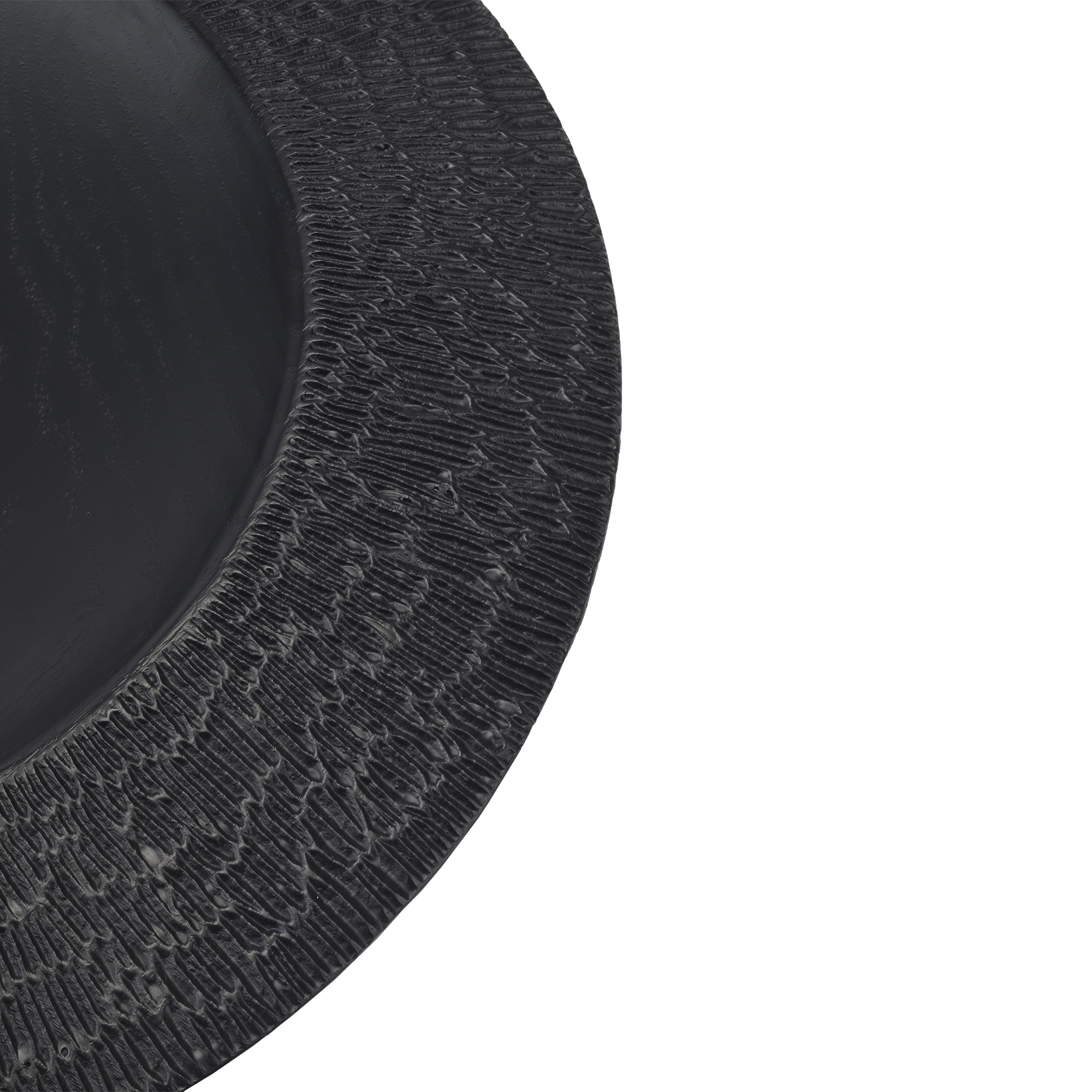 Tray / Dish BRYN color Black (black) height 5 cm