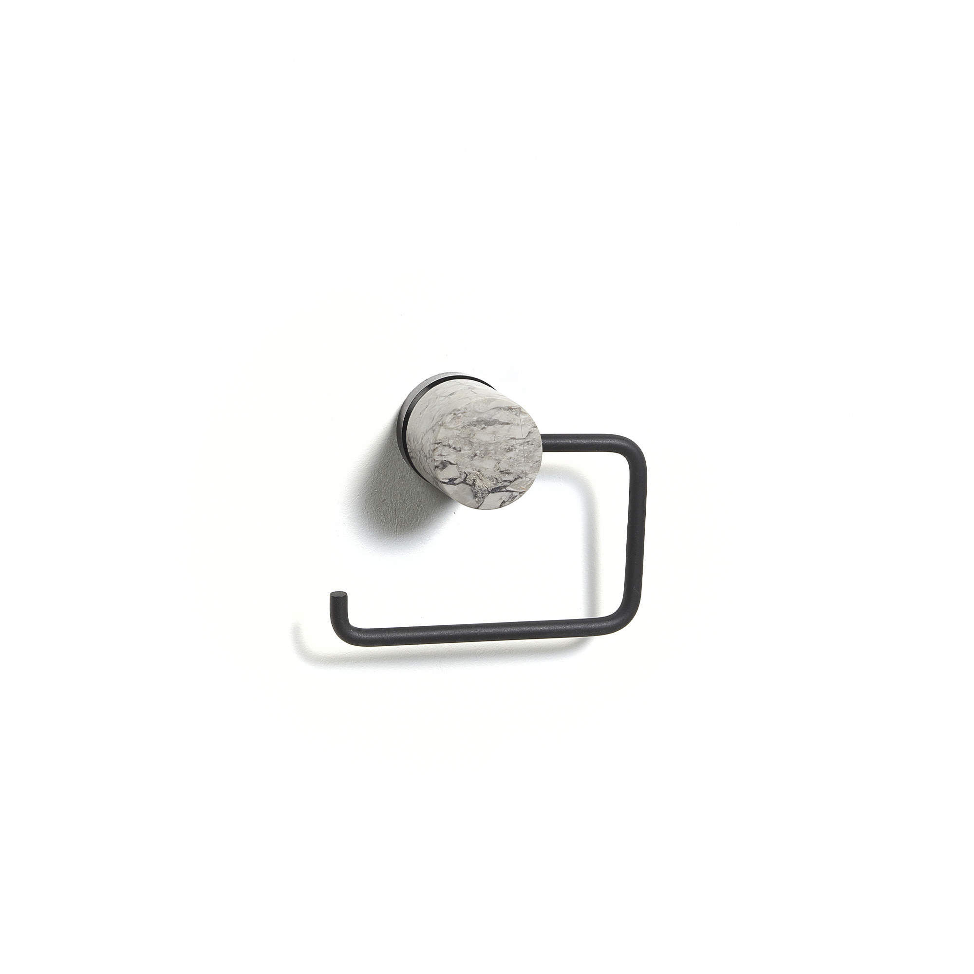 Toilet roll holder NERO color Alba (gray)