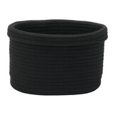 Aquanova RENA storage basket Midnight Black small