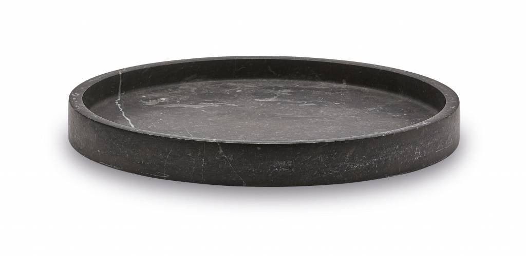 Tray / Schaal HAMMAM Dark Grey-98 (rond)