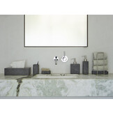 Tablett / Schüssel HAMMAM Dunkelgrau-98 (rund)