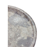 Round tray / bowl CONOR color Greige, (gray)