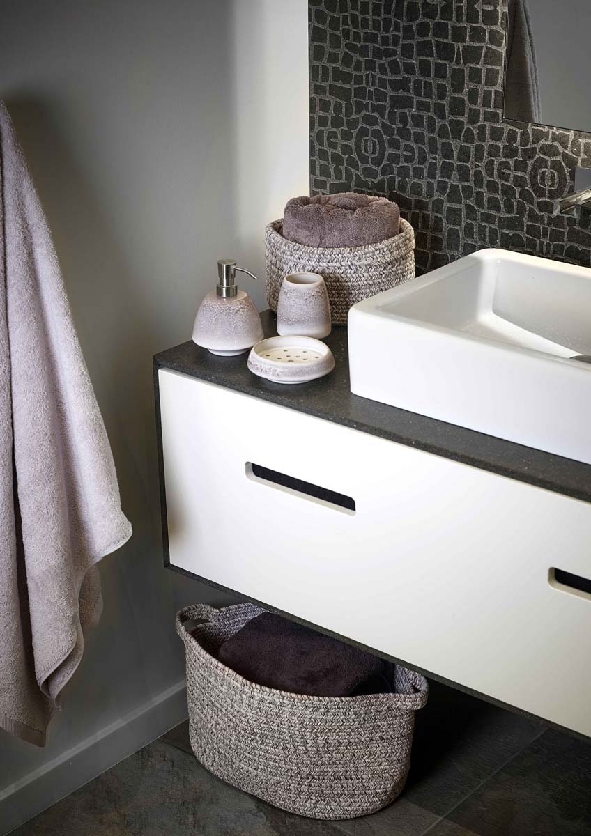 Aquanova RENA storage basket Malva medium