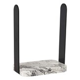 Guest towel holder NERO color Alba (grey)