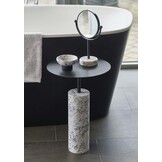 Beistelltisch NERO Farbe Alba (grau)