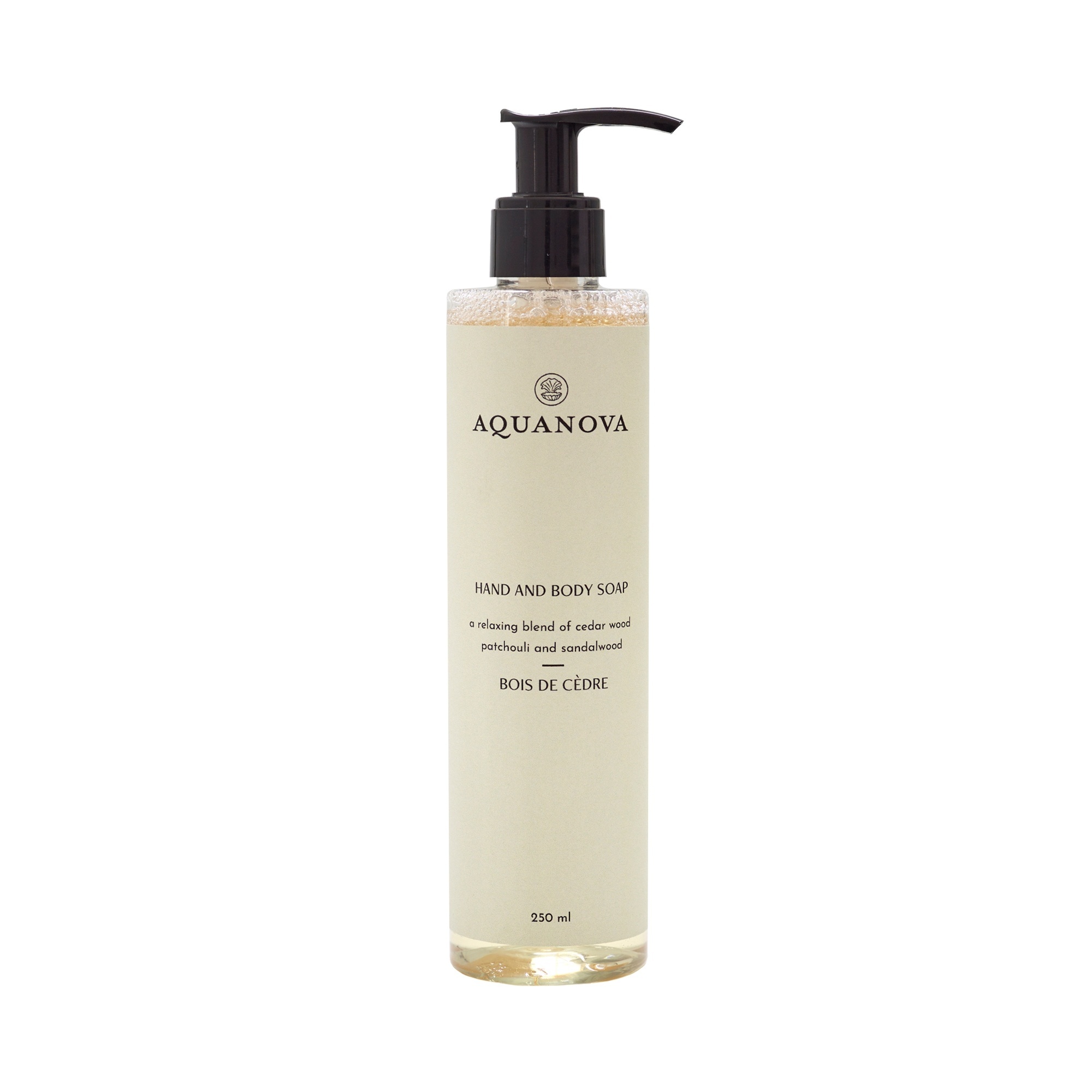 Aquanova PARIS liquid soap Bois de Cèdre 250 ml