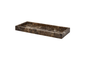Tray / Bowl HAMMAM Brown-01 (rectangle)