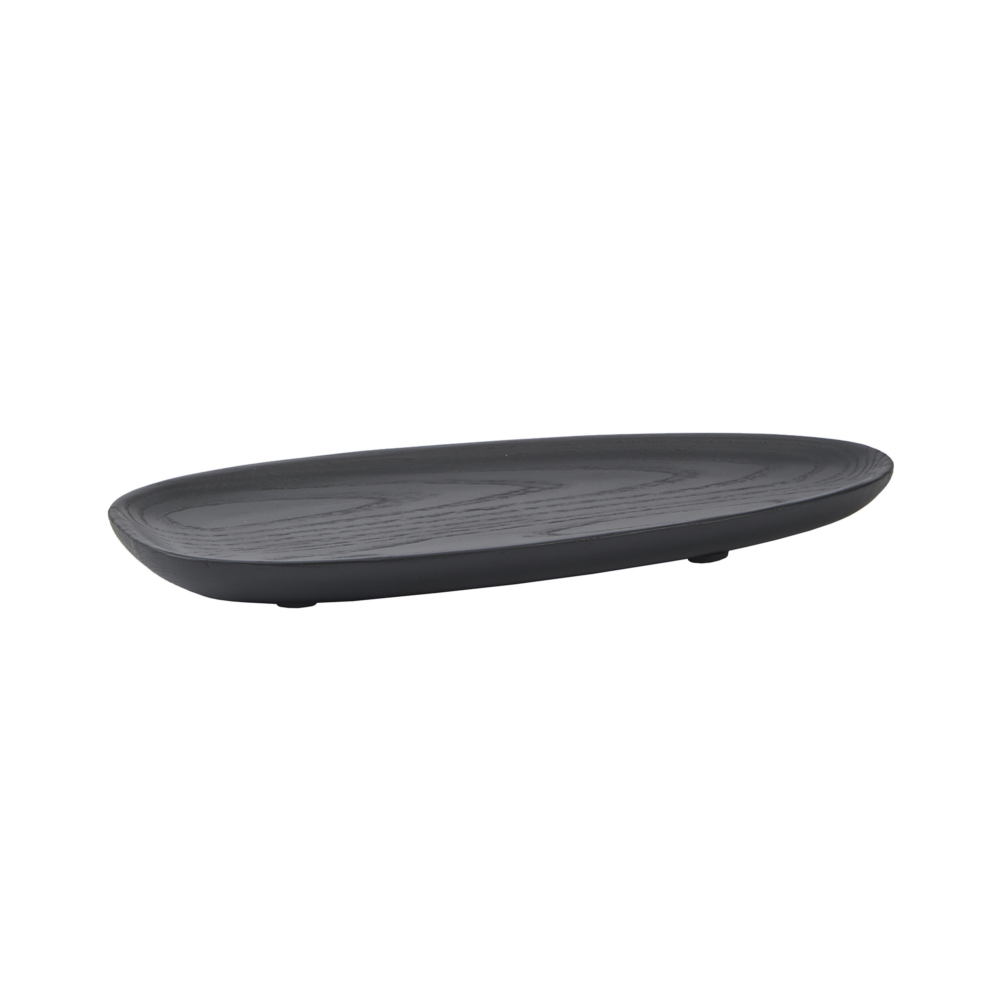 Tray oval COLE color Black-09 (30 cm)