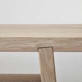 Holzhocker MINK massive Eiche (MINBBM-387)