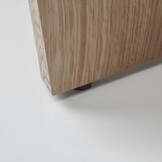 Wooden stool MINK solid oak (MINBBM-387)