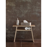 Holzhocker MINK massive Eiche (MINBBM-387)