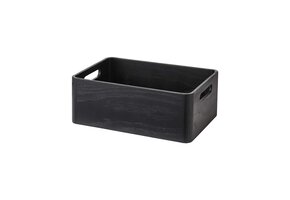 Storage box rectangle COLE Black-09