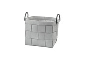 Storage basket DIX Silver Gray-95