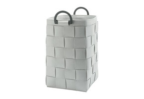 Laundry basket DIX Silver Gray-95