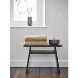 Houten kruk MINK zwart eiken (MINBBM-09) medium