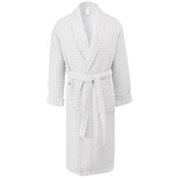 Bathrobe waffle pattern VIGGO color White-43 (white), 100% cotton