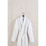 Badjas wafelpatroon VIGGO kleur White-43 (wit), 100% katoen