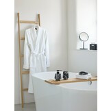 Badjas wafelpatroon VIGGO kleur White-43 (wit), 100% katoen