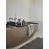 Badebrett aus Holz MINK Schwarz (MINBRL-09) groß