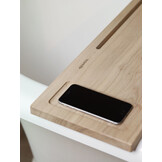 Wooden bath board MINK natural oak (MINBRM-387) medium