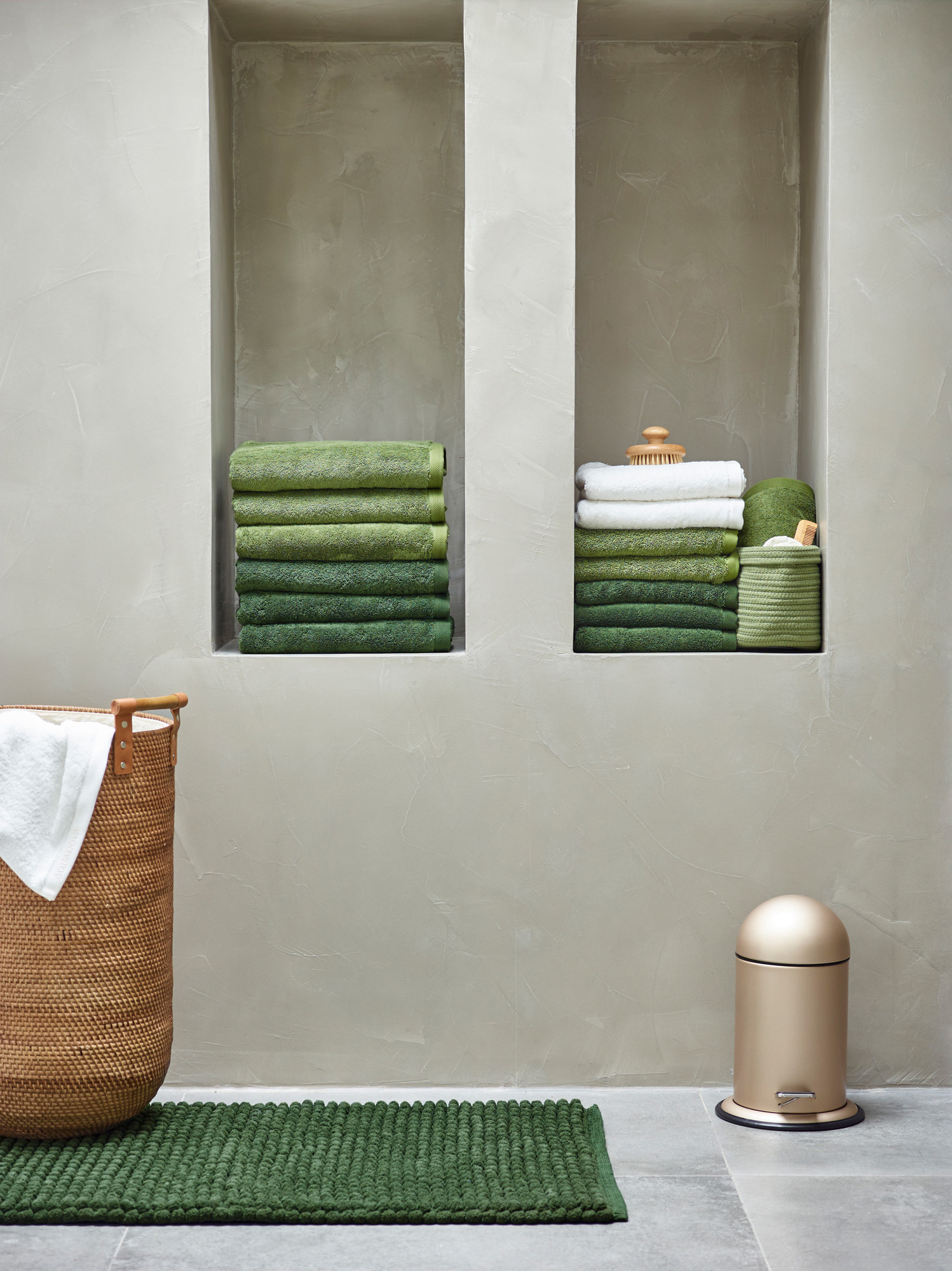 Aquanova LONDON Badematte Moos-125