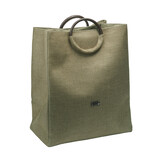 Laundry basket JADA color Hemp-512 (green / yellow-green)