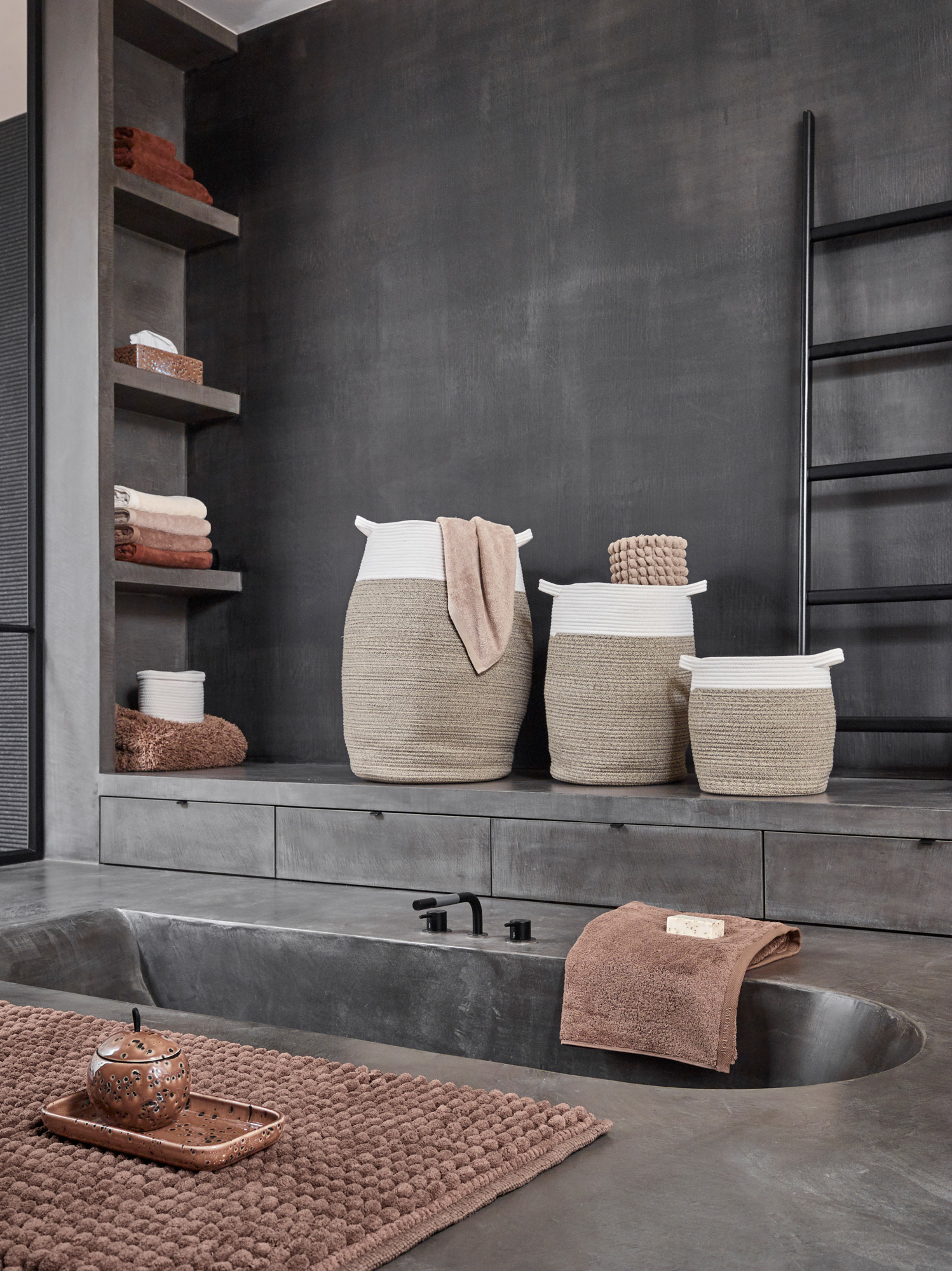 Aquanova AXEL Bath Mat Camel