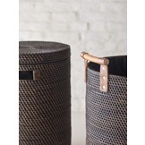 Aquanova CINO Wäschekorb mit Deckel Pecan