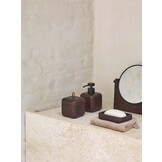 Aquanova EBONY zeepbakje Pecan