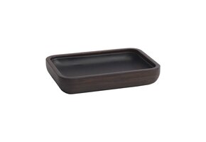 EBONY soap dish Pecan