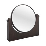 Aquanova EBONY make up mirror Pecan
