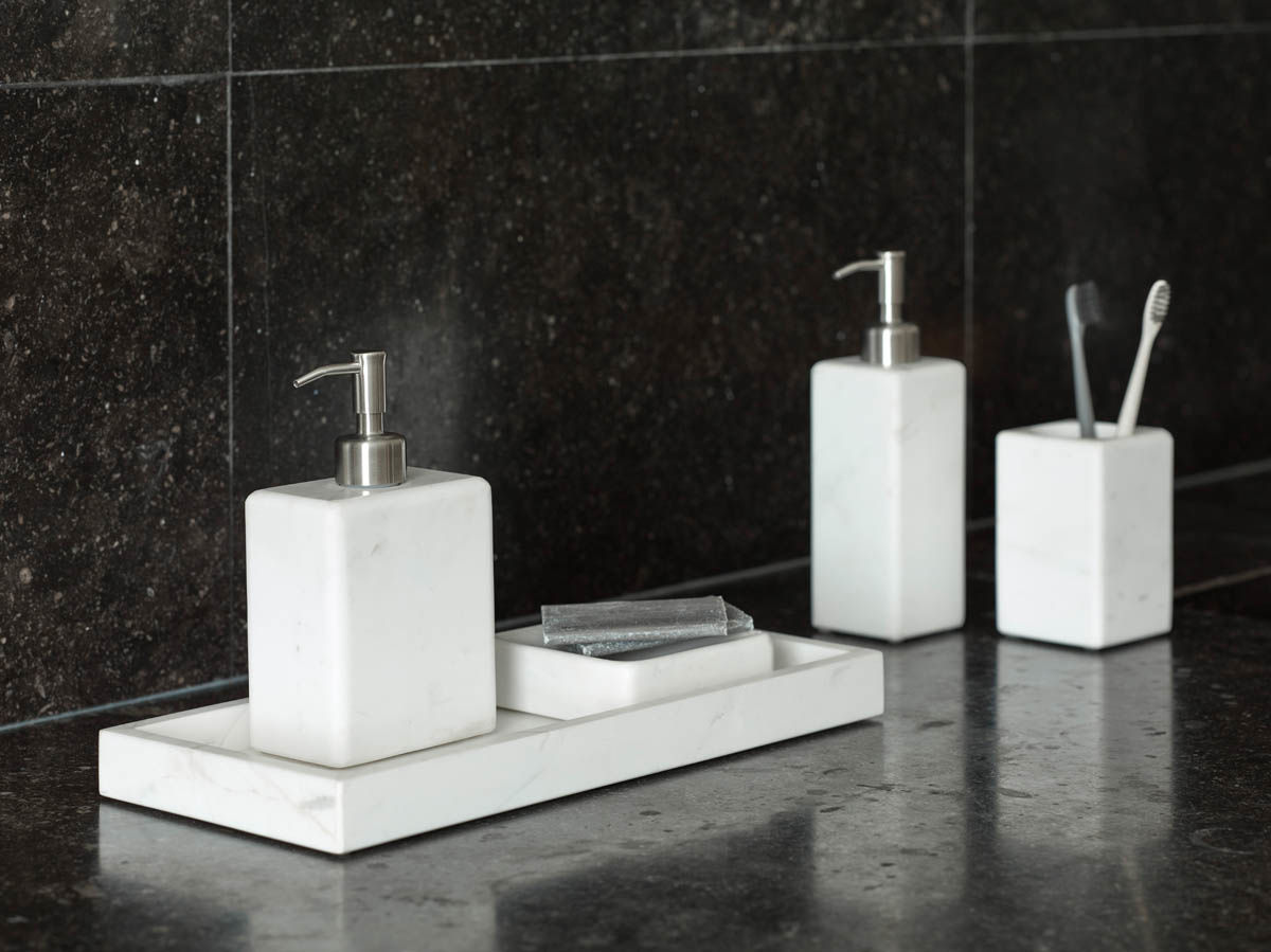 Tissuehouder vierkant HAMMAM White (HAMTIS-43)